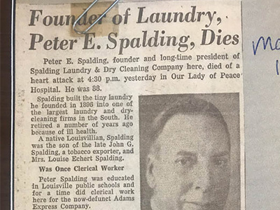 Spalding Dies